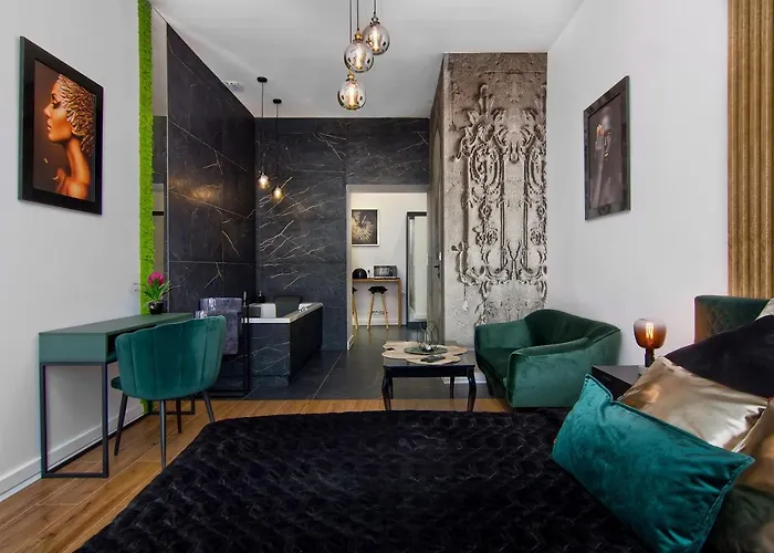 Apartament Czarny Z Jacuzzi